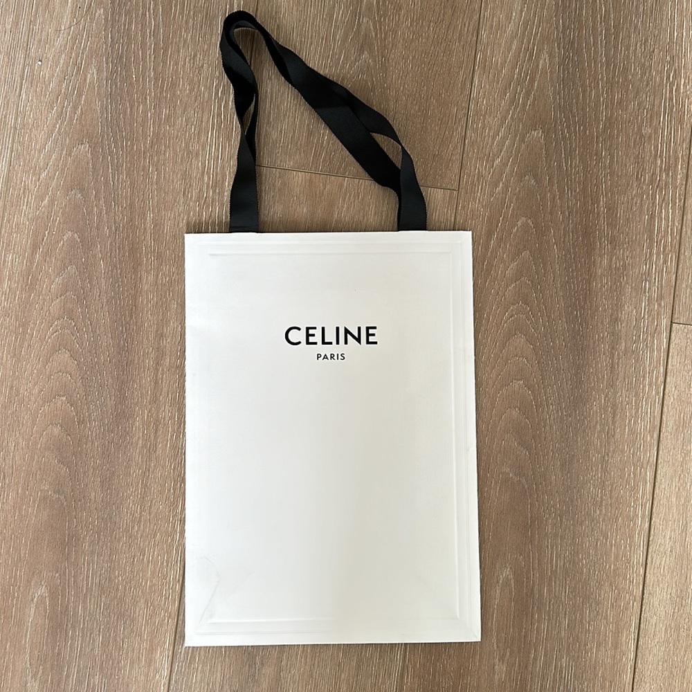Brand new Celine Paris Empty Paper Shopping Bag